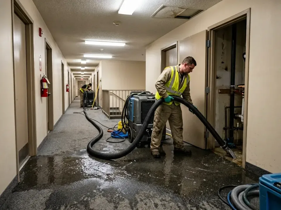 multi-unit-apartment-hallway-f-005 — frequently asked questions, Emergency Burst Pipe Water Extraction & Removal in New Brun…